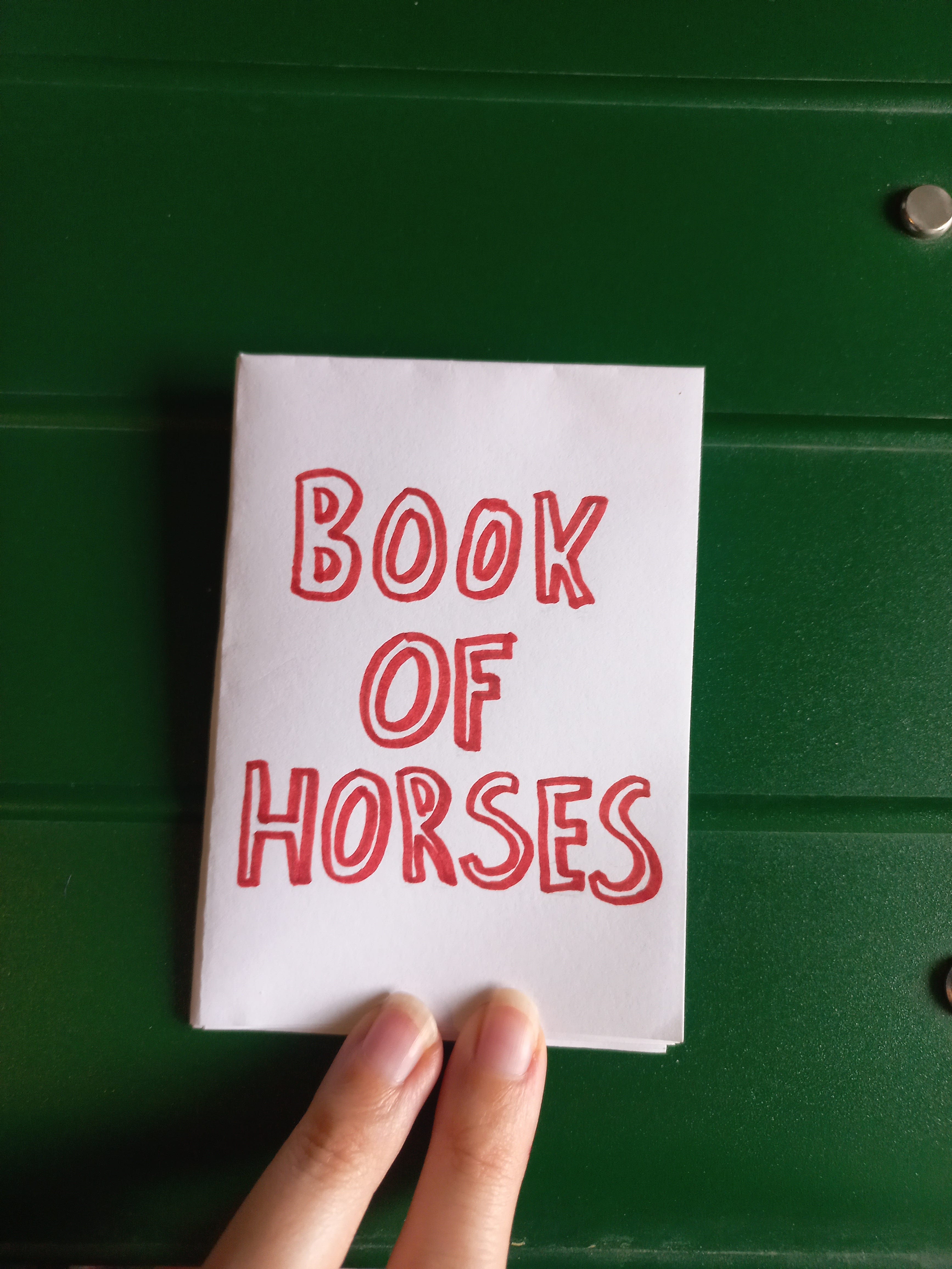 book of horses